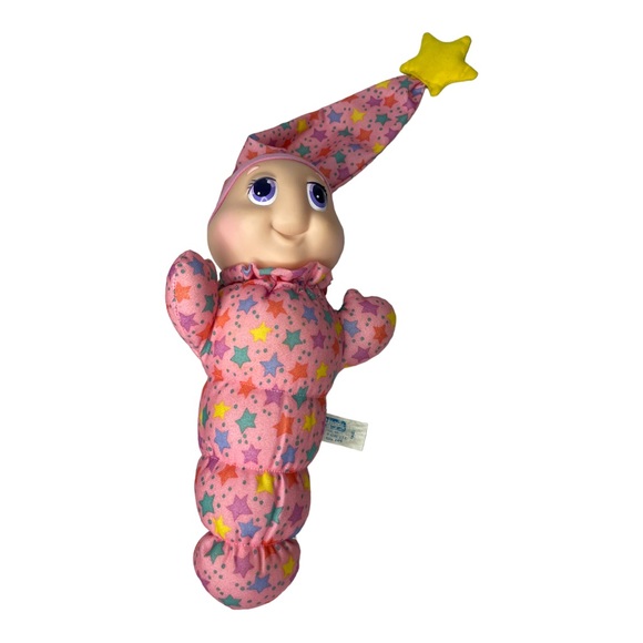 Playskool Toys Vintage Glo Worm Stuffed Light Up Toy 8s Pink Star Works Poshmark